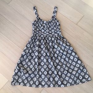 Vince Cotton Dress navy/White size 2